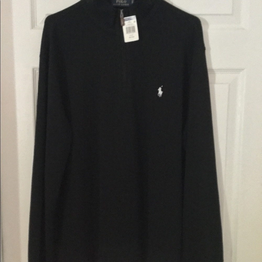 Polo Ralph Lauren half zip sweat shirt XL - Picture 4 of 8